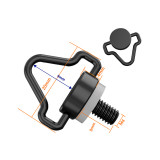 1pack of 2pcs Hanging Strap Screws M4 for Remote Controller Transmitter Lanyard Neck Strap For Mavic2 MINI 3 MAVIC AIR 2S RC PRO