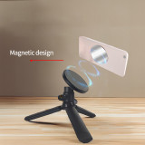 Magnetic Car Phone Holder Magnet Smartphone Foldable Support Mobile Phone Desktop Tripod Phone Stand for iPhone 15 14 13 12 11