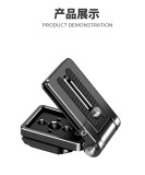 Quick Release Plate Folding Camera L Plate Holder with 38mm Arca for DSLR Camera Tripod Gimbal Horizontal and Vertical Bracket