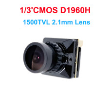 DarwinFPV 1/3 CMOS D1960H 1500TVL 2.1mm/2.3mm Lens FOV 160 Degree 16:9 NTSC Ultra Durable FPV Camera for RC Drone