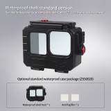 Aluminum Alloy 80m Waterproof Housing Case Diving Case for Gopro 13 12 11 10 9 Action Camera Underwater Vlog Shell Protective Frame