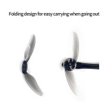4Pairs DarwinFPV F4019-2 Folding Propeller 4inch PC 5mm Diameter Suit For 1503-1505 Brushless Motors