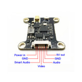 1W6 4.9G-5.8GHZ 48CH 1600mW 1.6W Adjustable FPV VTX 7-32V Transmitter for RC FPV Drone Long Range Frame Quadcopter