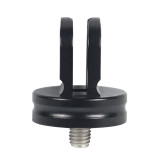 2/3-Card Slot to 1/4 M5 M6 Screw Wrench Reinforced 360° Anti-Reversal Adapter Compatible with OSMO 360/Hero 13 DSLR Sports Camera Photography Accessories