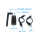 5.8G 48CH UVC Video Downlink OTG VR Mobile Phone Receiver +5.8G 48CH FPV Receiver OLED Display 5-36V SMA For RC Quadcopter