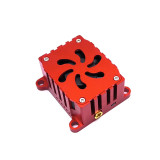 Long Range 5.8Ghz 1600mW VTX with Fan 0/200/500/800/1600mW 1.6W VTX Video Transmitter Cooling Fan with CNC shell For RC FPV Dron