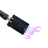 5.8GHz 1W FPV VTX Wireless Image Video Transmitter 48CH 100/200/400/1000mW RP-SMA 7-26V For Long Range RC Airplane FPV Drone