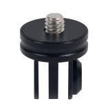 2/3-Card Slot to 1/4 M5 M6 Screw Wrench Reinforced 360° Anti-Reversal Adapter Compatible with OSMO 360/Hero 13 DSLR Sports Camera Photography Accessories