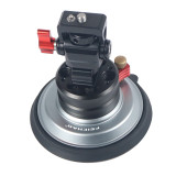 4-inch Suction Cup Holder Quick Release Large Suction Vacuum Fixed Base for Cell Phone SLR Sports Camera