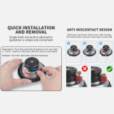 4-inch Suction Cup Holder Quick Release Large Suction Vacuum Fixed Base for Cell Phone SLR Sports Camera