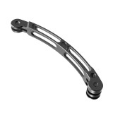 Aluminum Helmet Extension Arm Curved Pole Selfie Stick Camera Holder Bracket Tripod Mount for Gopro 13 12 for Insta360 X3 OSMO
