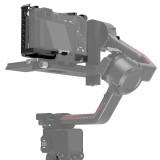 A6000/A6300/A6400 Full Camera Cage for Sony A6500 DSLR Camera Vlog Case with Cold Shoe Mic LED Light Mount Video Rig Stabilizer