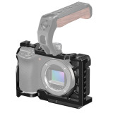 A6000/A6300/A6400 Full Camera Cage for Sony A6500 DSLR Camera Vlog Case with Cold Shoe Mic LED Light Mount Video Rig Stabilizer
