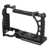 A6000/A6300/A6400 Full Camera Cage for Sony A6500 DSLR Camera Vlog Case with Cold Shoe Mic LED Light Mount Video Rig Stabilizer
