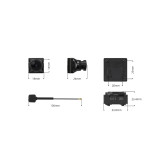 Walksnail- Avatar GT KIT Avatar-HD Pro Camera 1080P 160°FOV Gyro 1/1.8 Inch Camera 5.8G 2W Transmission FPV Cam VTX