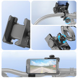 Mobile Phone Holder Bicycle Mountain Bike Electric Bike Bracket GPS Clip Cell Stand Support Universal Cycling Outdoor Sports