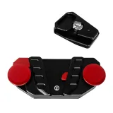Universal Aluminium Alloy Shoulder Strap Clamp for SLR Camera Quick Release Support System