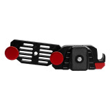 Universal Aluminium Alloy Shoulder Strap Clamp for SLR Camera Quick Release Support System