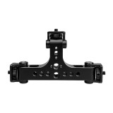 Aluminium Alloy Multi-functional Three-way Live Video Stand Support for Mobile Phone for SLR Cameras with 1/4  Ball Head Mount