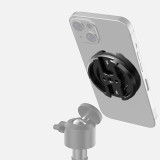 Magnetic Holder Base Plate for Magsafe to 1/4'' Arri Hole Cold Shoe Magnet Mount Adapter Phone Holder for Tripod Stand Ball head