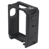 Aluminum Alloy Camera Cage Rig for Insta360 GO3 GO3S Quick Mount 1/4  Cold Shoe Expansion Quick Release Vlog Protective Frame
