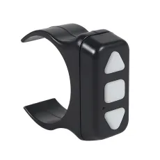 3 Buttons Wireless Phone Selfie Photo Shutter For Mobile Video Page Turner Rechargeable Bluetooth-compatible Remote Controller