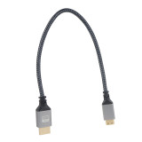 Mini HDMI-compatible to HDMI-compatible Cable Male to Male HD 4K 60Hz Adapter Converter for HDTV Tablet Monitor Camera Projector