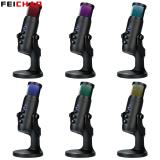 USB Recording Gaming Microphone Studio Intelligent Noise Cancelling Condenser Mic for PC Computer Live Streaming Singing Mic