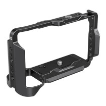 ZV-E10Ⅱ Camera Cage Rig with Cold Shoe Mount 1/4 3/8 Screw Hole For Sony ZV-E10Ⅱ DSLR Camera NATO Quick Release Expansion Frame