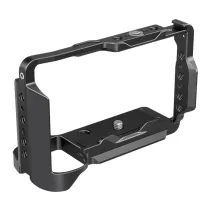 ZV-E10Ⅱ Camera Cage Rig with Cold Shoe Mount 1/4 3/8 Screw Hole For Sony ZV-E10Ⅱ DSLR Camera NATO Quick Release Expansion Frame