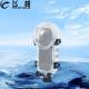 50M Waterproof Invisible Diving Case for Insta360 X4 Action Camera Underwater Protective Shell with Mount Adapter Accessories