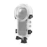 50M Waterproof Invisible Diving Case for Insta360 X4 Action Camera Underwater Protective Shell with Mount Adapter Accessories
