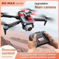 K6Max K12Max 2.4G Drone Brushless Motor Four-way Obstacle Avoidance Quadcopter Aircraft