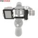 Camera Gimbal Mount Adapter Switch Plate Fitting Clip for Gopro 9 8 Vertical Handheld Adapter Counterweight for DJI Action 5 Pro