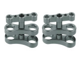 2x Diving 1 inch Ball Clamp Anti-Drop Tripod Butterfly Clip Joint 1/4 3/8 Mount for GoPro 13 DJI Osmo Action Camera Underwater Light Torch Bracket