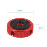 1/4 3/8 Inch Thread Screw Nut Adapter Tripod Base Plate Mount Reinforced Hot Shoe For Camera Flash Tripod Mic for GoPro Action