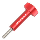 FEICHAO M5x18mm Screw Hand Tighten Bolt Stainless Steel Thread Aluminum T Head Clamping Knob M5 Screw for Gopro /Insta360 X4 X3