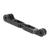 Aluminum Selfie Extension Arm Helmet Lengthen Rod Bracket 1/4 Hole for GoPro 13 for insta360 One Action Camera Hand Grip Handgrip