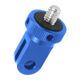 FEICHAO Mini Tripod Mount Adaptor Aluminum Alloy CNC 1/4 Screw Head Adapter for OSMO 360/GoPro Hero 13 8 7 6 5 for DJI Sony EKEN Camera Accessories