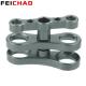 2x Diving 1 inch Ball Clamp Anti-Drop Tripod Butterfly Clip Joint 1/4 3/8 Mount for GoPro 13 DJI Osmo Action Camera Underwater Light Torch Bracket