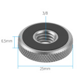 1/4 3/8 Inch Thread Screw Nut Adapter Tripod Base Plate Mount Reinforced Hot Shoe For Camera Flash Tripod Mic for GoPro Action
