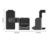 Cold Shoe Mount Mobile Phone Holder Clip for Osmo Pocket 3 Handheld Shooting Expansion Adapter For DJI Pocket3 Camera Accessory