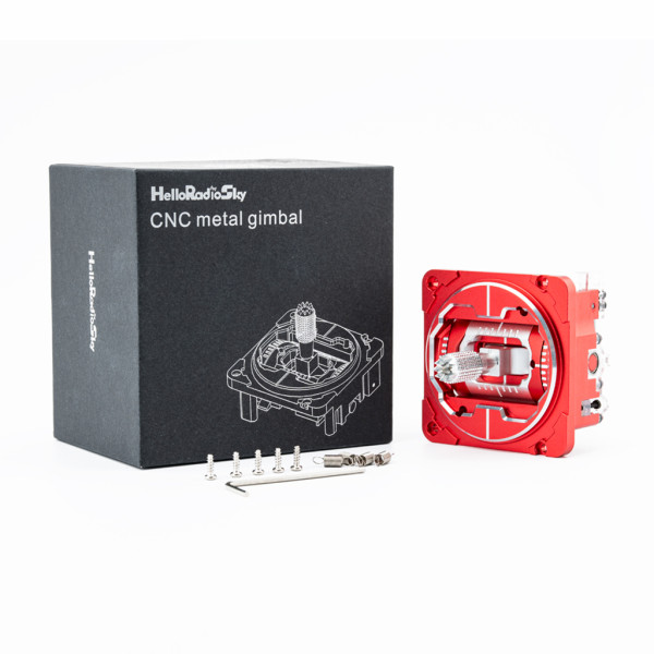 HelloRadio 2PCS VG01 Metal Hall CNC Rocker for V16MAX remote control  Transmitter