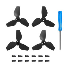 2 Pairs 2016S Color Propeller for DJI NEO Drone Replacement Props 3-Blade Lightweight Fans Wing Quick Release Accessories