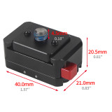 Magnetic Quick Release Base Tripod Adapter Cold Shoe Mount for Insta360 X4 for GoPro 13 for DJI OS-MO 360/Action 5Pro Cameras Flash Lights