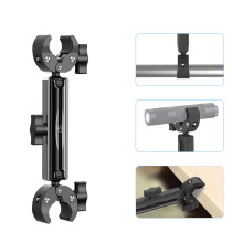 Bike Handlebar Clip Super Clamp Camera Bracket for Insta360 X4 for GoPro13 12 /Action 5PRO Motorcycle Bicycle Torch Light Holder