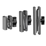 FEICHAO Dual Socket Arm 25mm Ball Head Clip Ballhead Clamp Bracket for Gopro 13 12 for DJI OSMO Action 5pro Camera Extension Arm