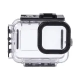 60M Waterproof Housing Case Shell with Cold Shoe Mount Protective Cover Underwater Diving Case for GoPro Hero 13 Action Camera