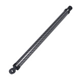 Carbon Fiber Selfie Helmet Extension Arm Lengthened Rod Bracket Tripod Adapter for GoPro 13 Insta360 for DJI Osmo Action Camera