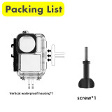 45M Waterproof Case for DJI OSMO Action 5 4 3 Diving & Swimming Protective Housing Shell for Underwater Filming Shoots